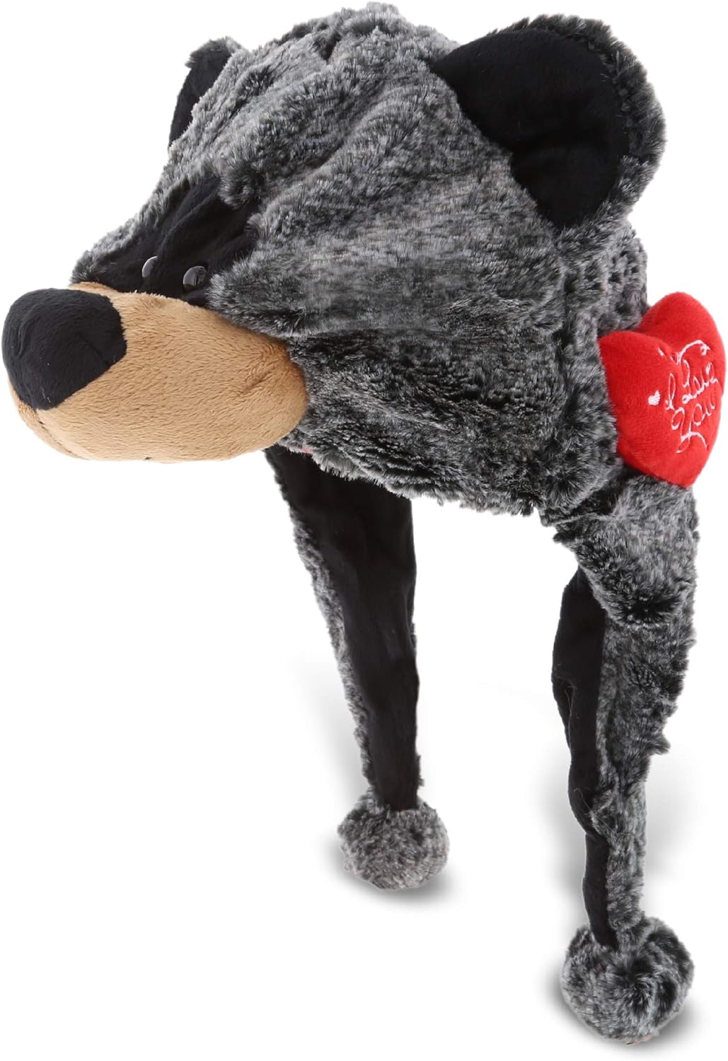 DolliBu I Love You Valentine Plush Bear Headwear