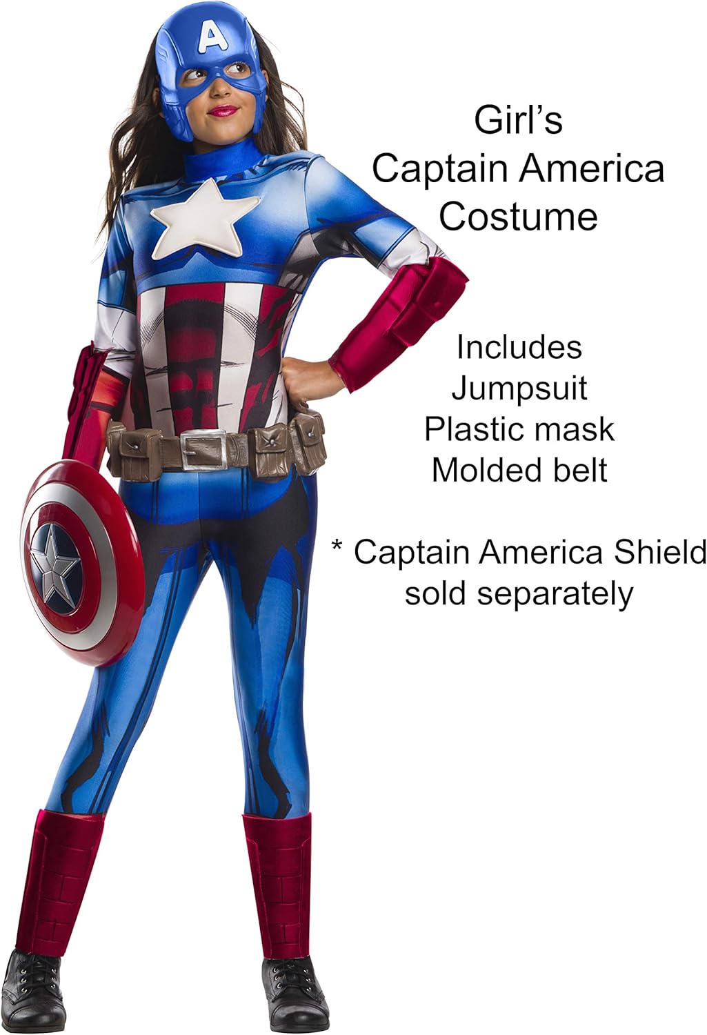 Rubies Marvel Universe Childs Captain America Costume Mask