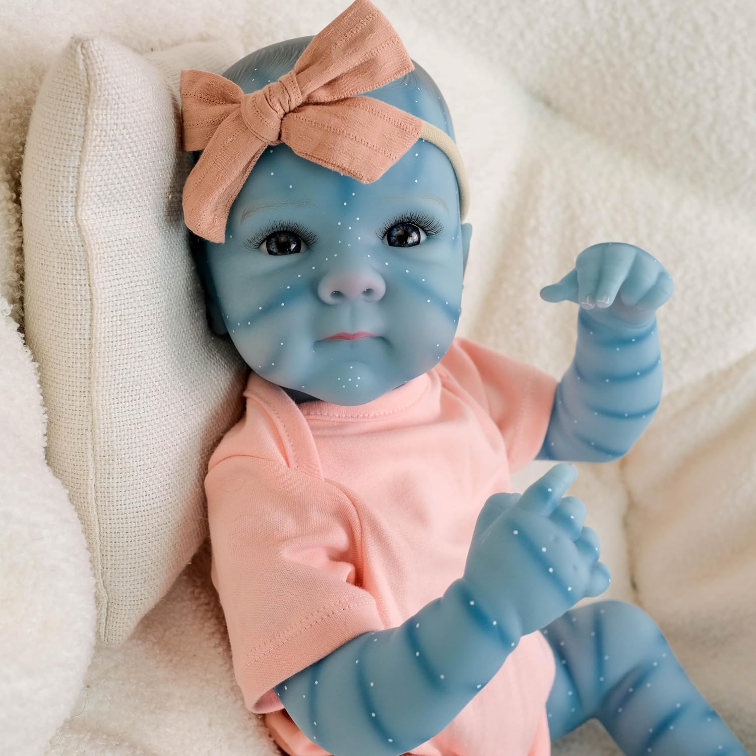 Zero Pam 18 Inch Realistic Baby Doll with Accessories