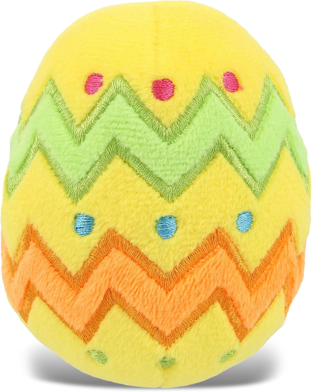 DolliBu Easter Egg Plush Toy - 3 Inches Soft Yellow