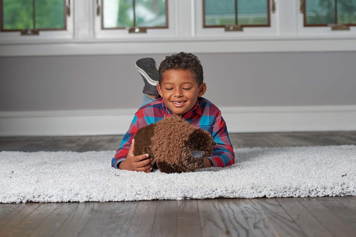 Wild Republic Bison Cuddlekins Plush Toy 12 Inches Eco-Friendly