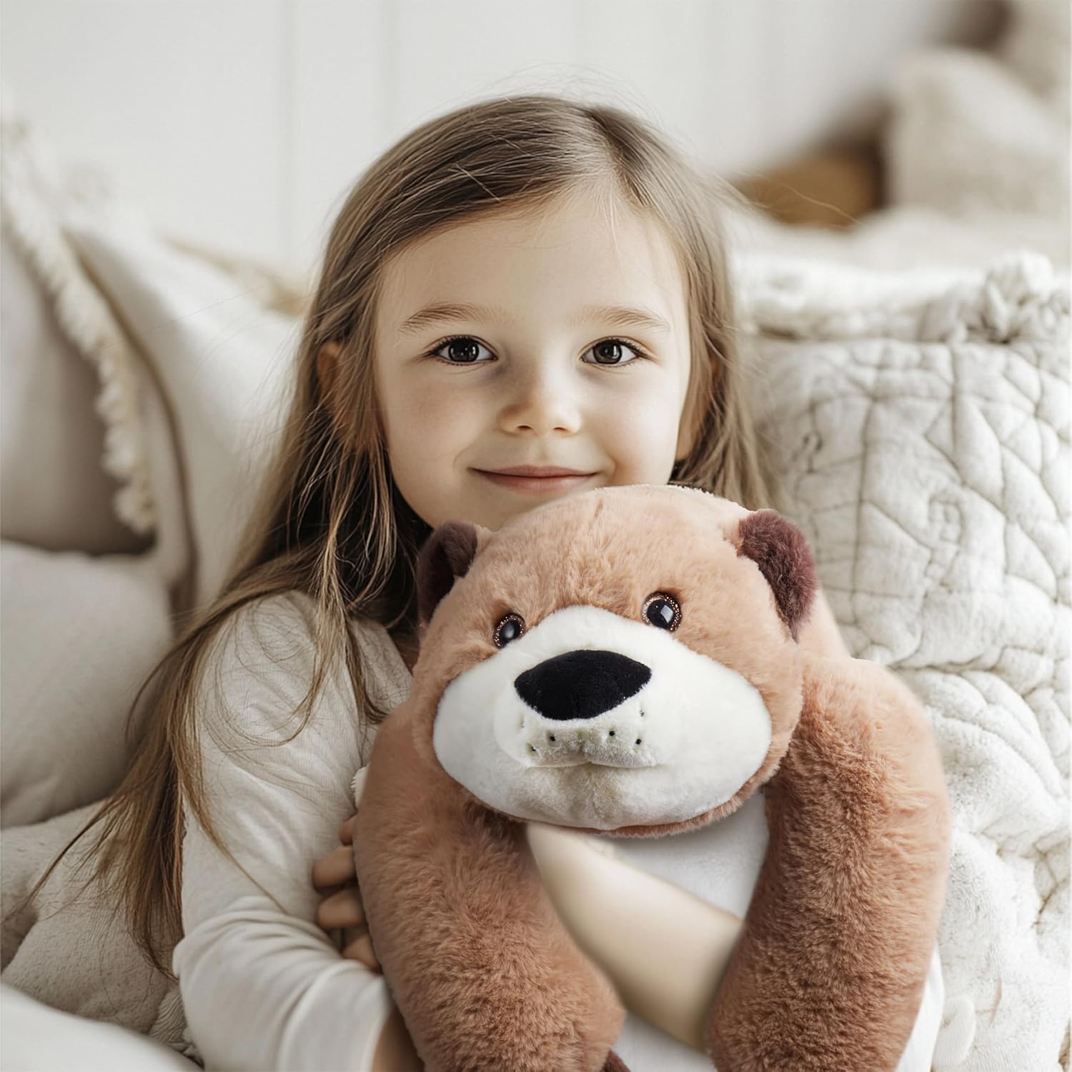 Niuniu Daddy 20 Inch Weighted Otter Plush Toy