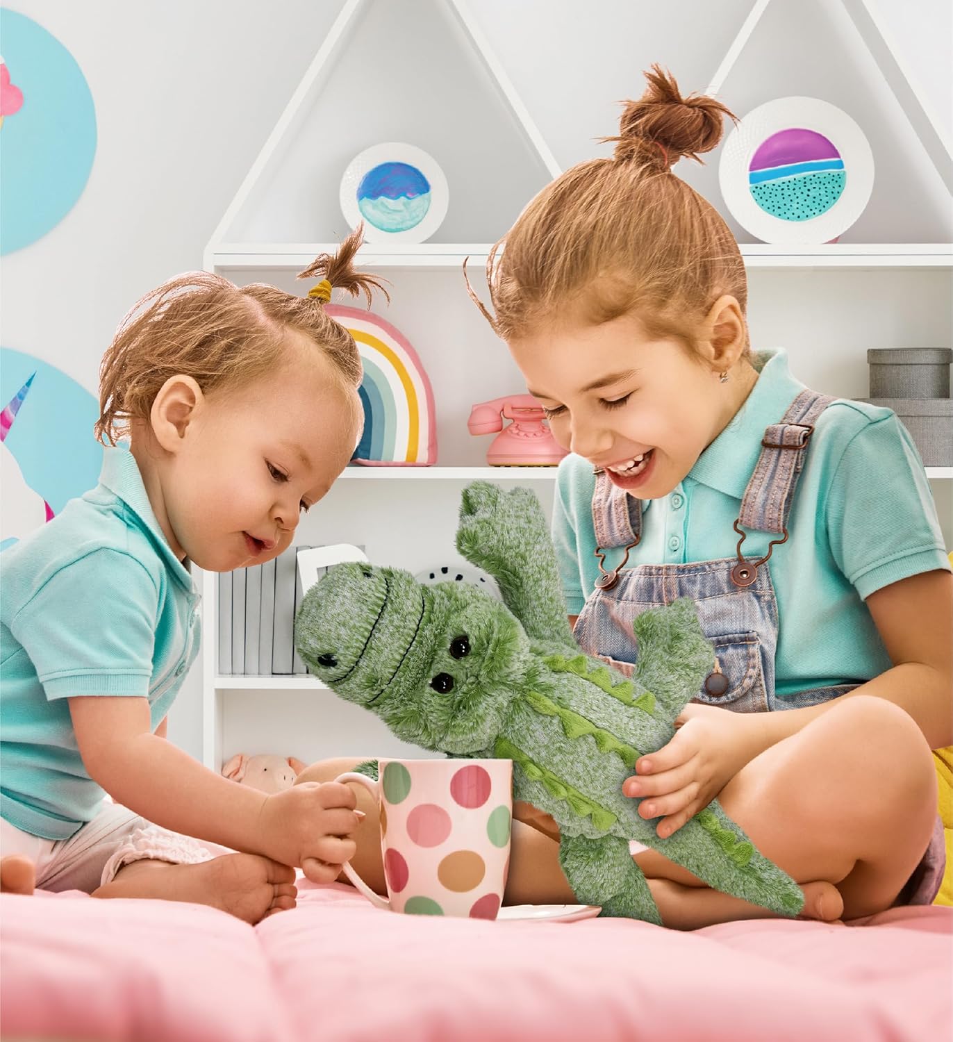 Puzzled DolliBu Alligator Large Stuffed Animal