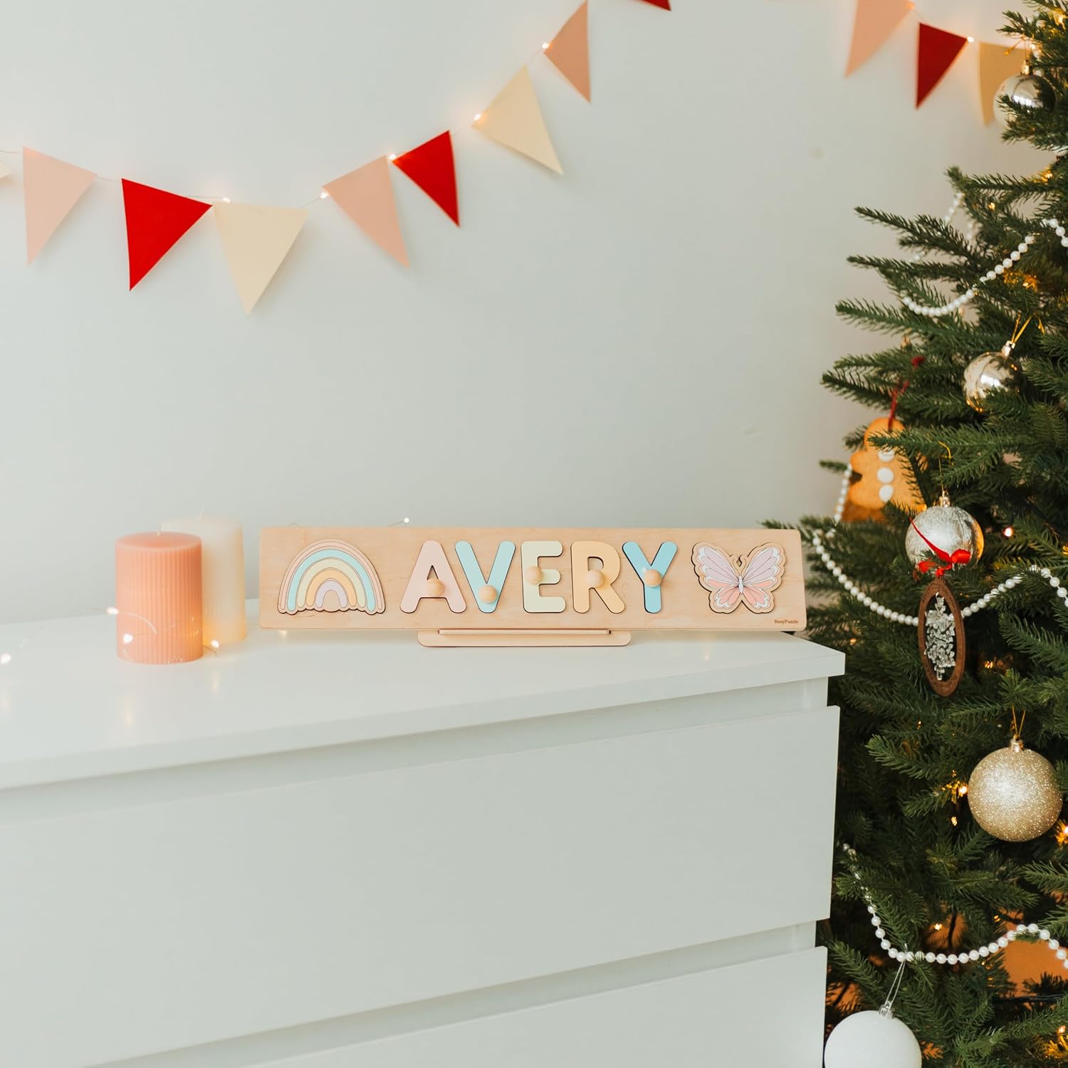 Personalized Wooden Puzzle for Baby and Toddler