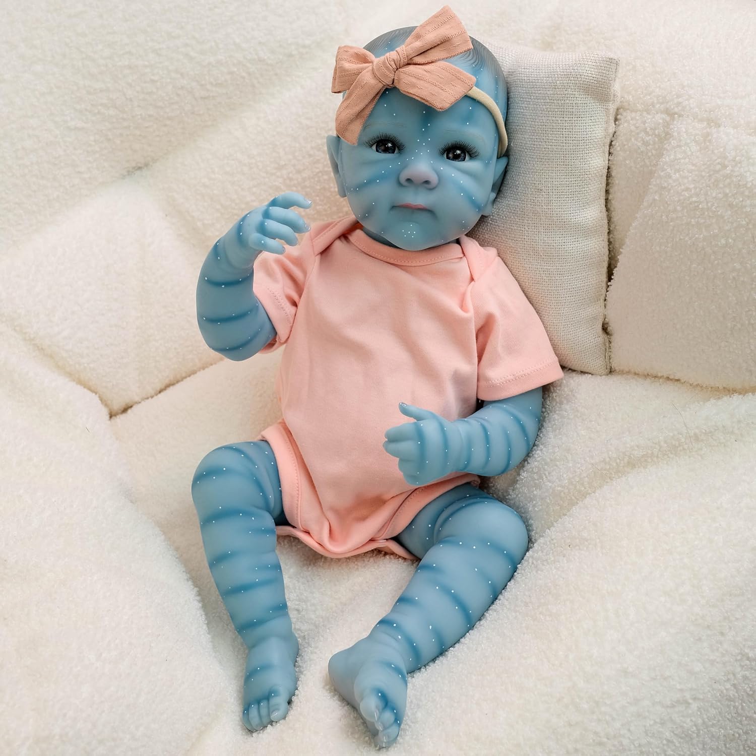 Zero Pam 18 Inch Realistic Baby Doll with Accessories