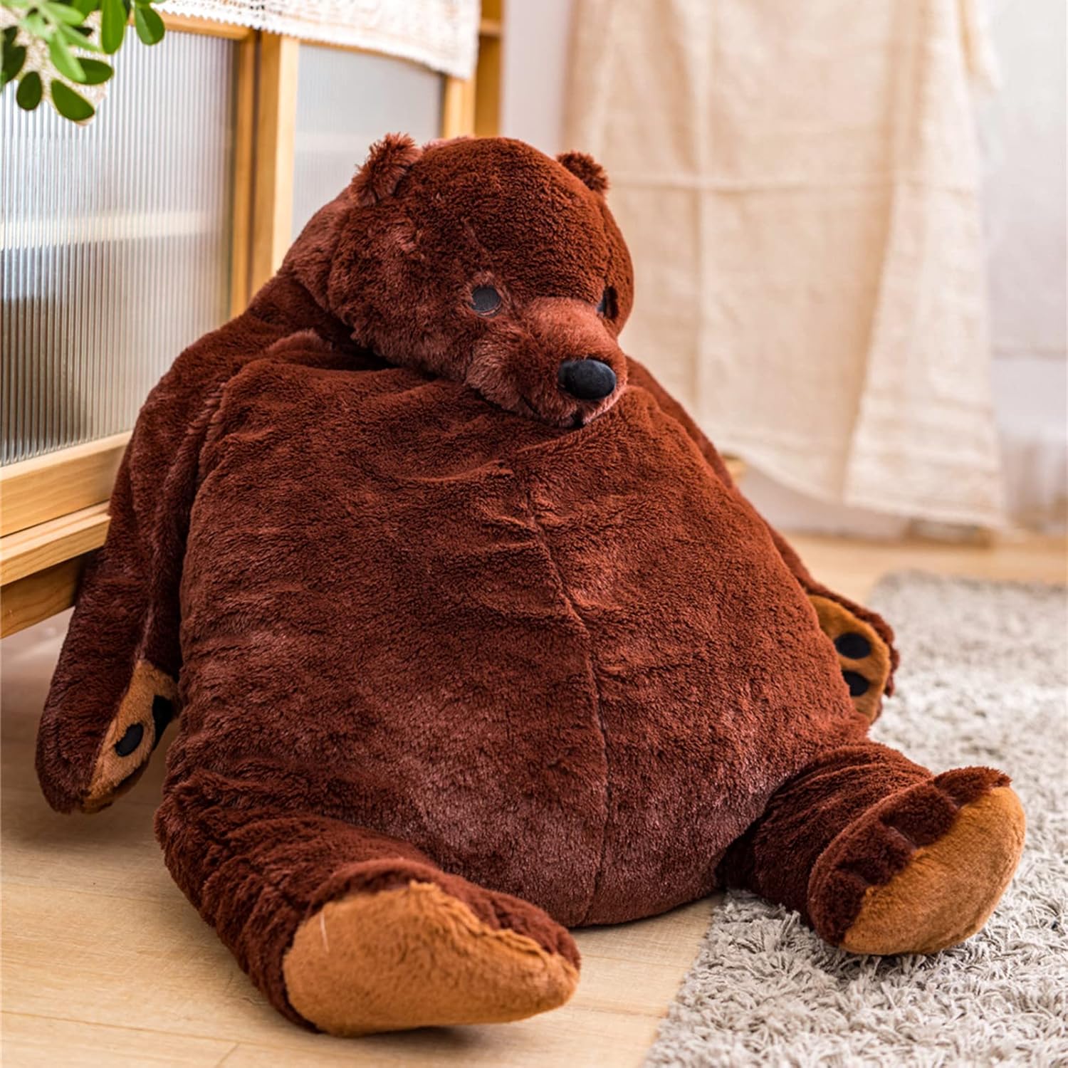SNOWOLF Giant Cuddly Bear Plush Toy 60cm