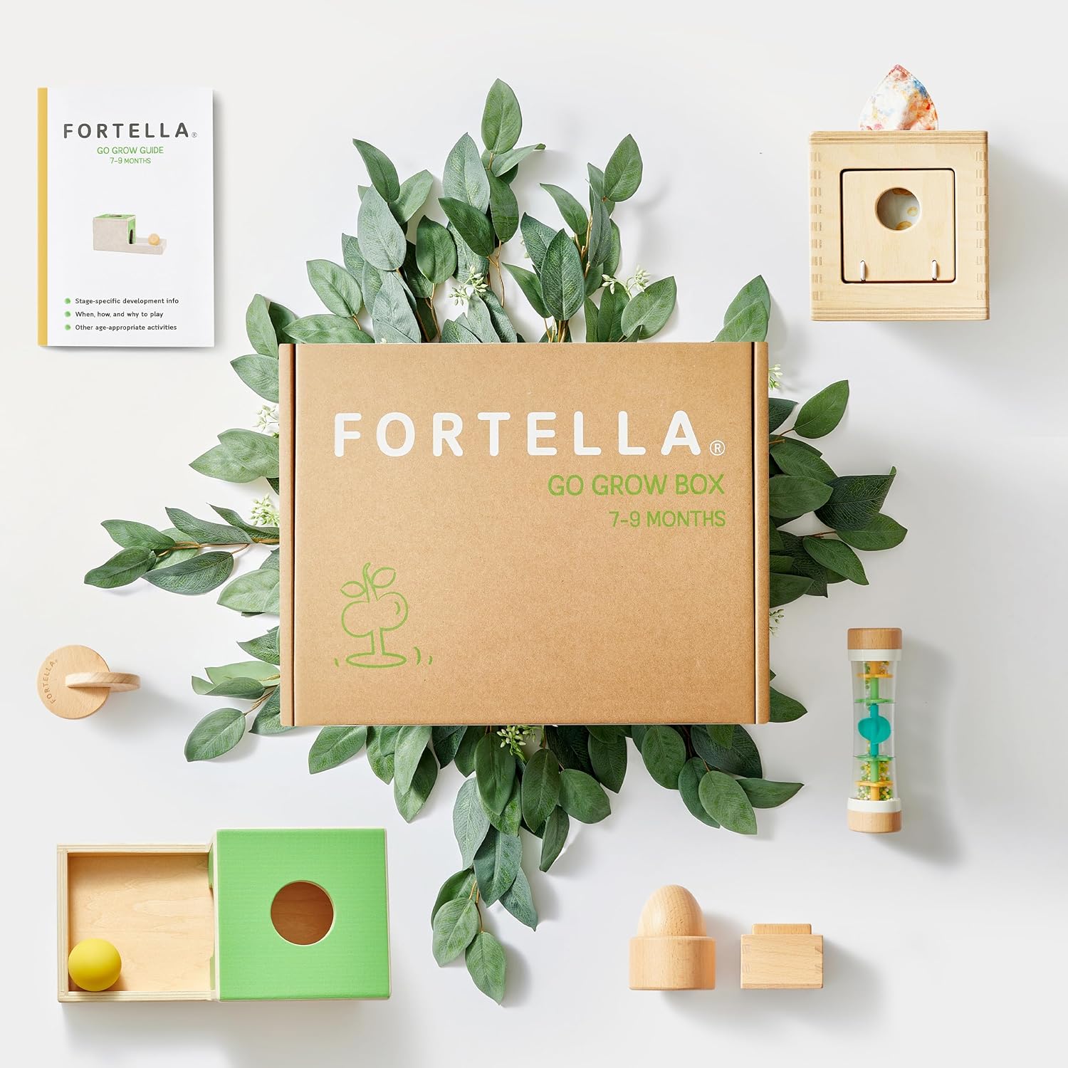 Fortella Montessori Baby Toy Set 7-9 Months
