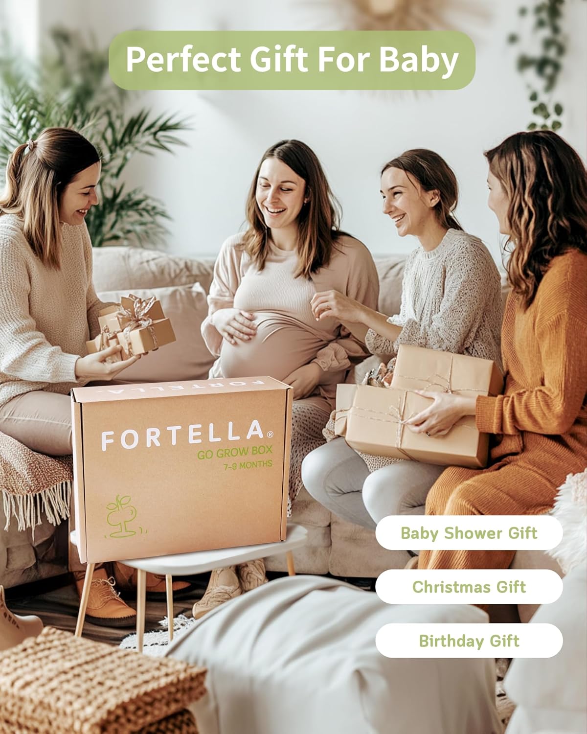 Fortella Montessori Baby Toy Set 7-9 Months