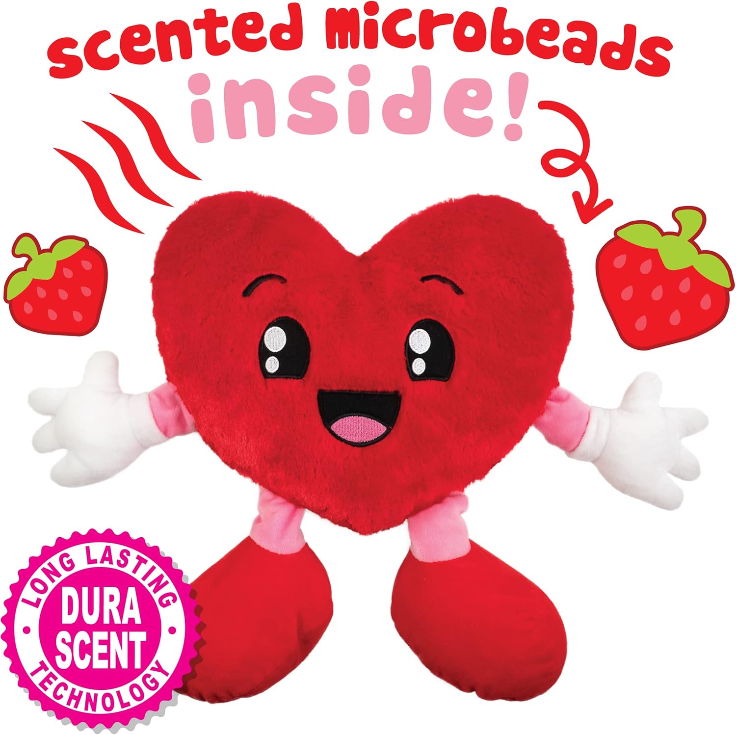Scentco Sweetheart - 10 Strawberry Scented Plush Stuffed Animal