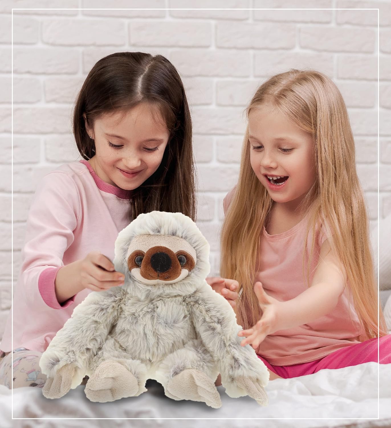 DolliBu Plush Sloth Toy - Soft Huggable 675 Inches