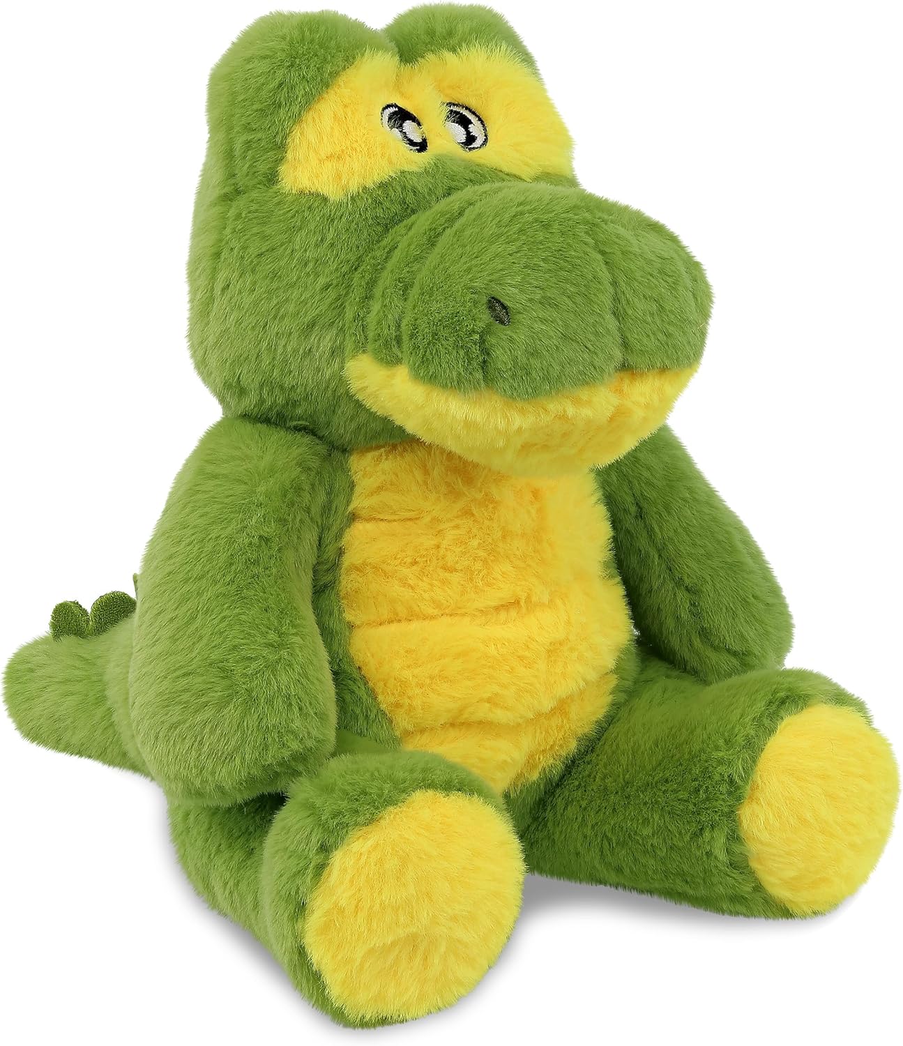 DolliBu Alligator Plush Toy 9 Inches Eco-Friendly Stuffed Animal
