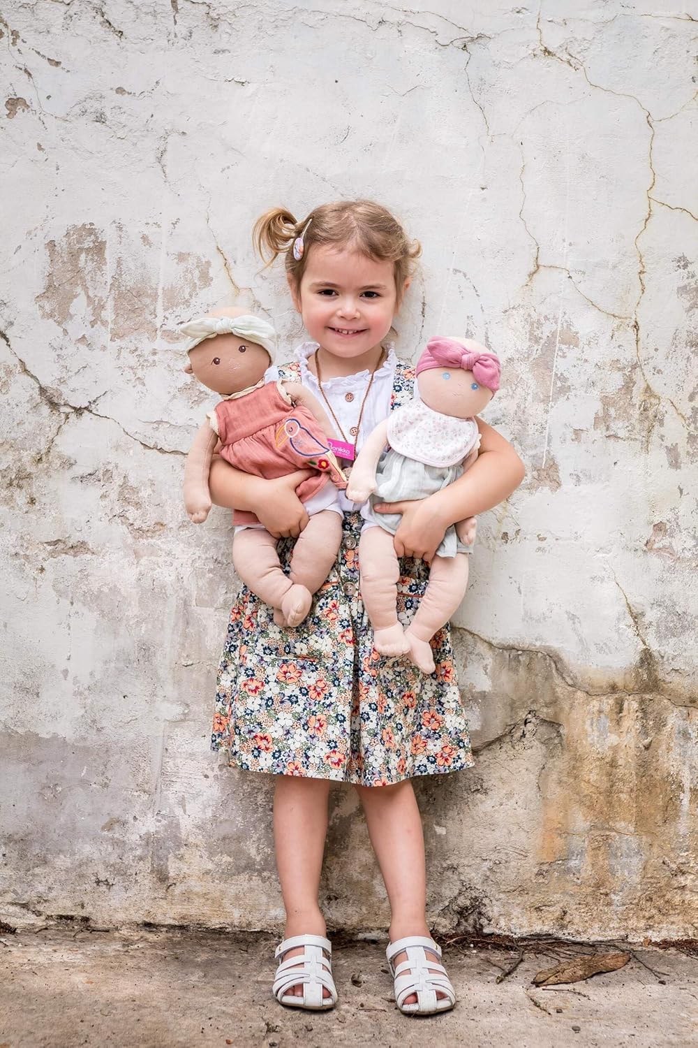 Tikiri Toys Bonikka Kaia Doll Green 100 Cotton