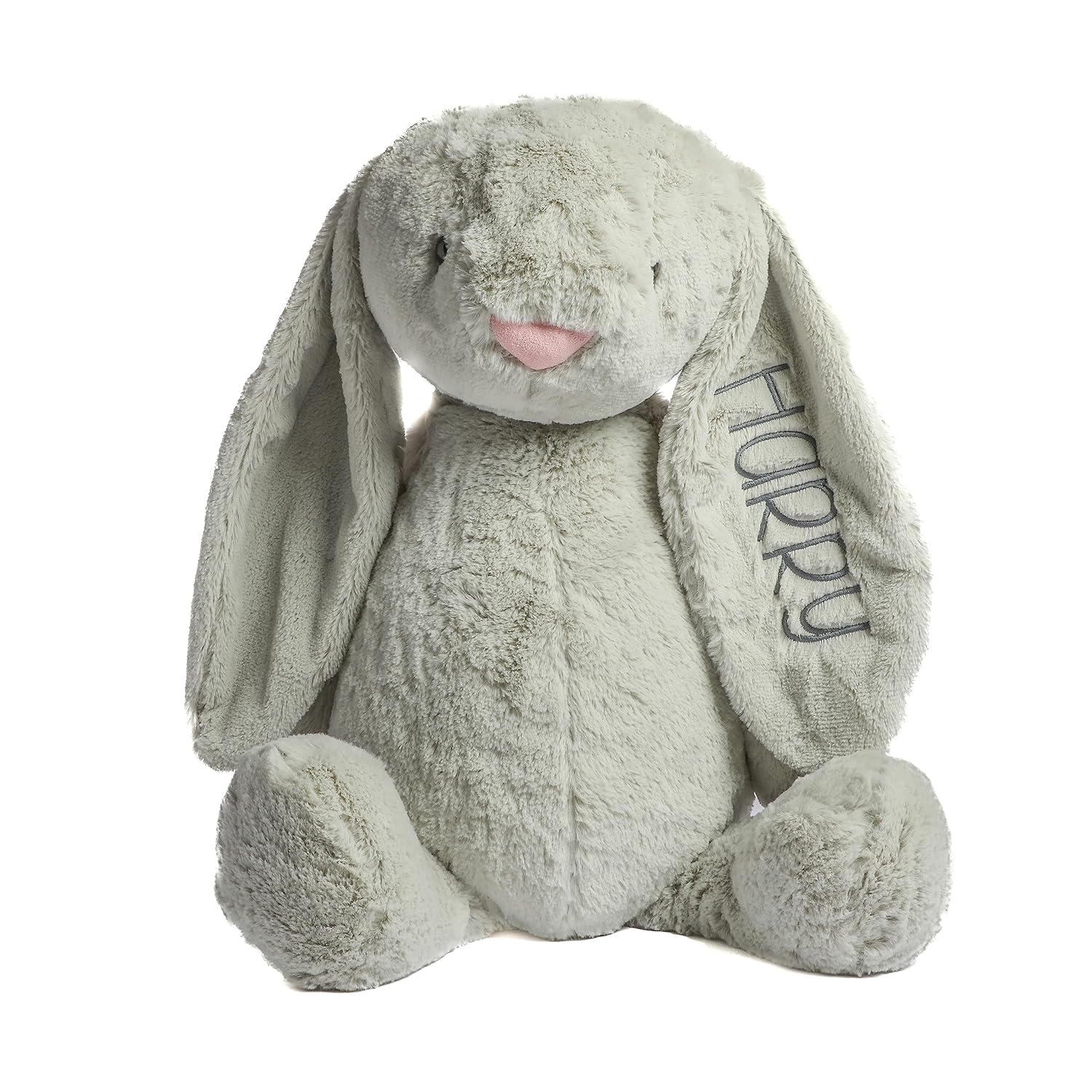 Personalized Plush Bunny - Custom Name Embroidered Stuffed Animal Toy for Kids