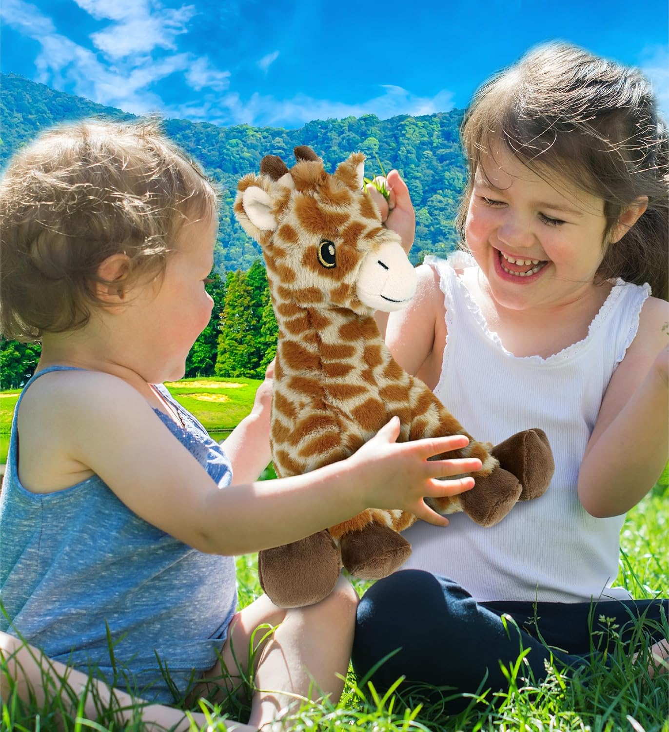 DolliBu Giraffe Plush Toy 10 Inches Soft and Realistic