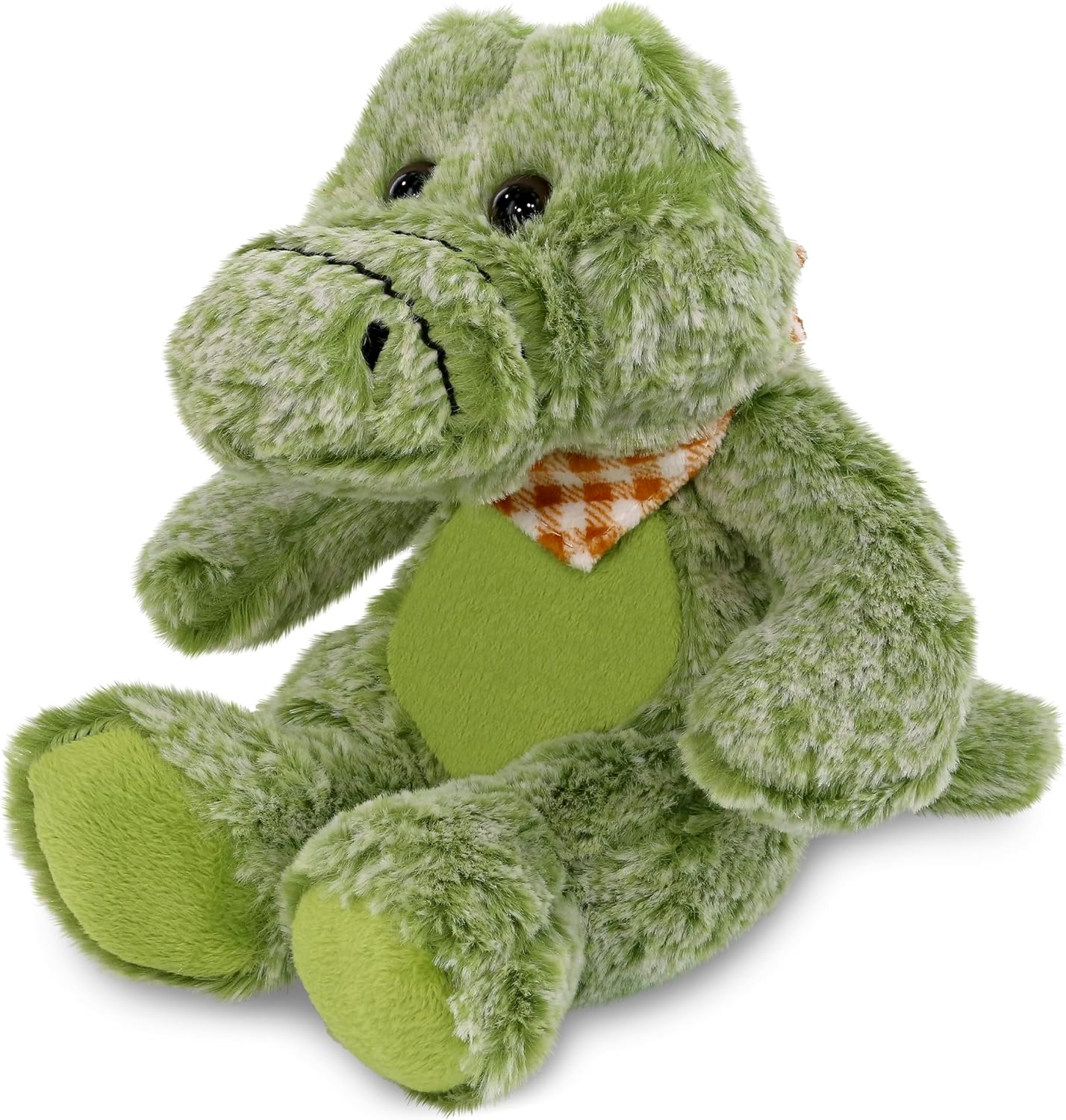 Puzzled DolliBu Plush Alligator - 8 Inch Soft Huggable Stuffed Animal