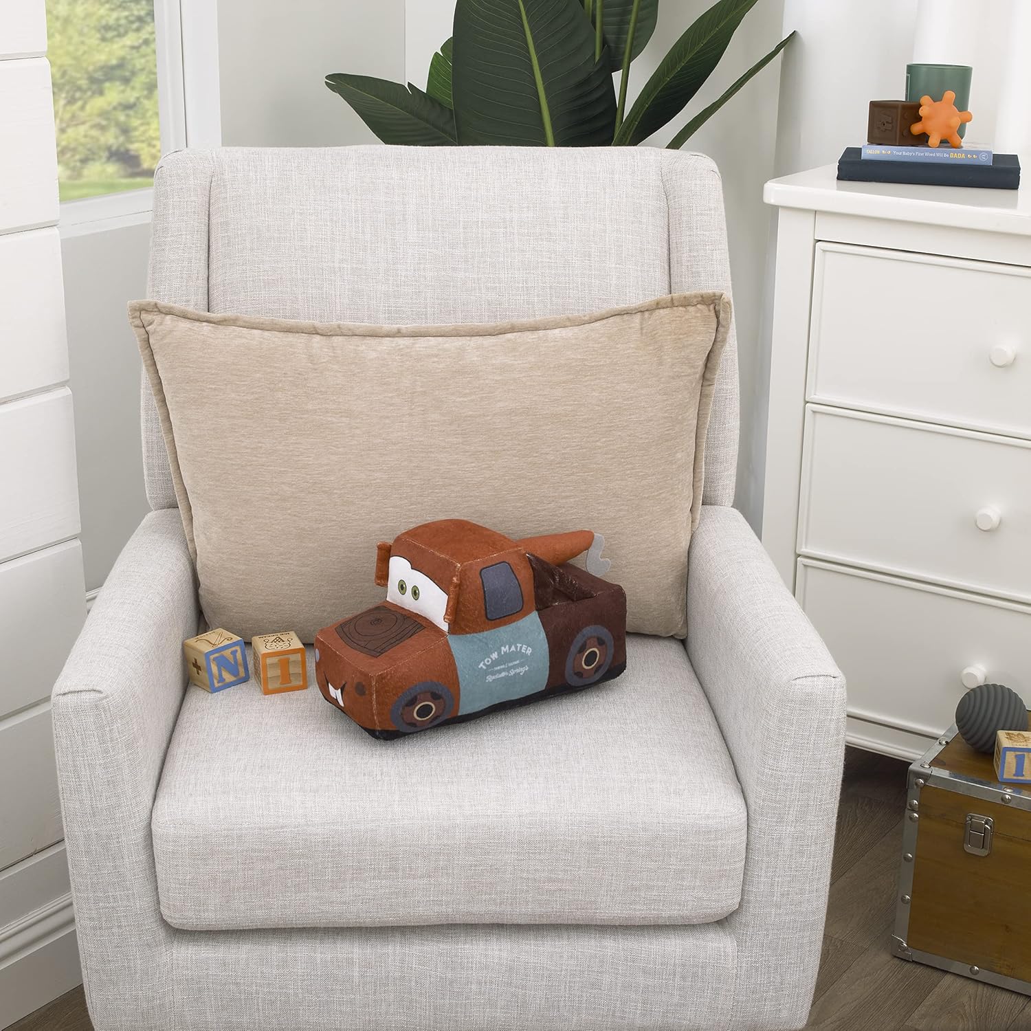 Disney Cars Mater Brown 3D Plush Pillow 1