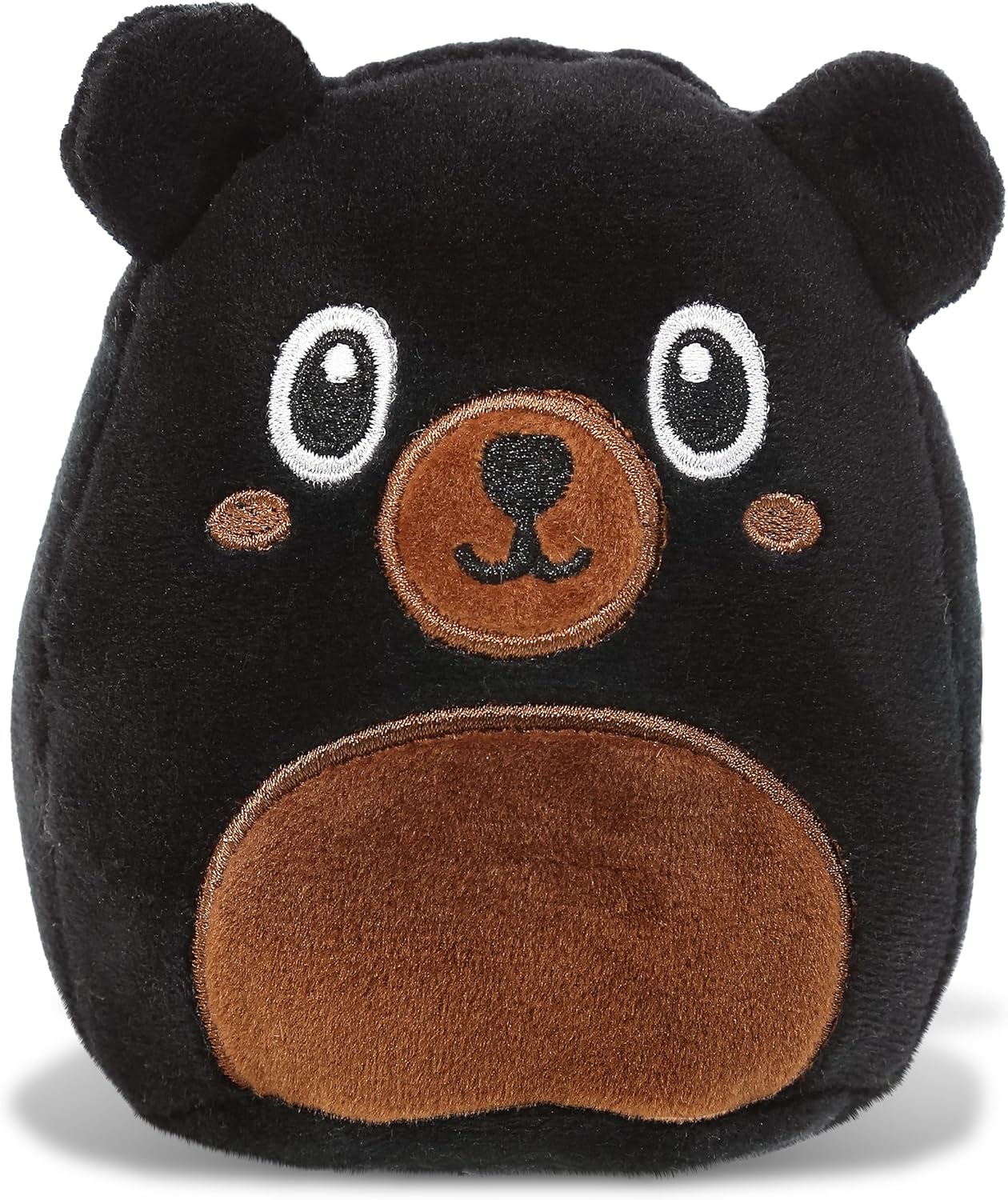 DolliBu Snug Mooshies Black Bear Stuffed Animal - 4 Inch