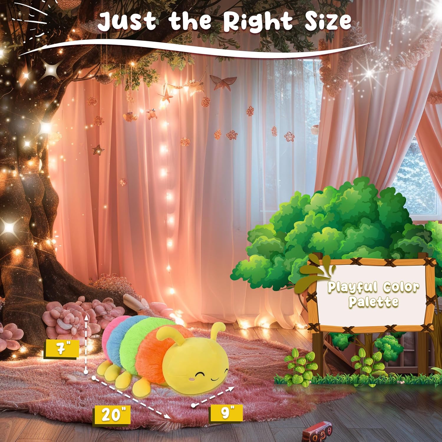 Forest Twelfth 20 Hungry Caterpillar Plush Toy
