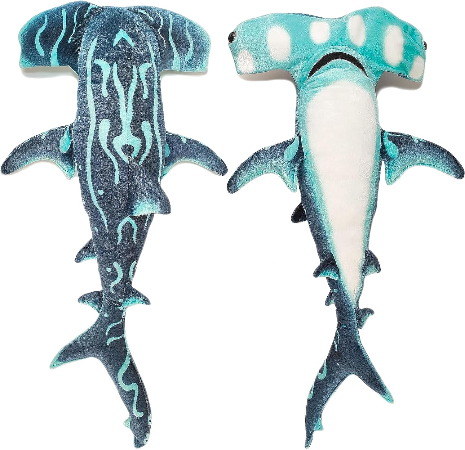 40 Inch Hammerhead Shark Plush Toy - Giant Stuffed Animal