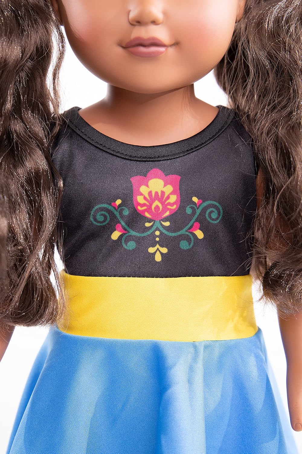 Little Adventures Twirl Princess Dress Alpine - Machine Washable No Glitter