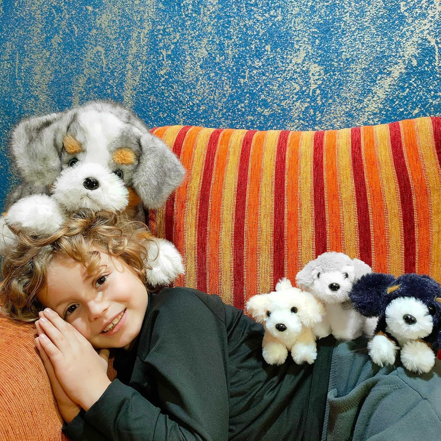 Tezituor 5Pcs Australian Shepherd Plush Set 1