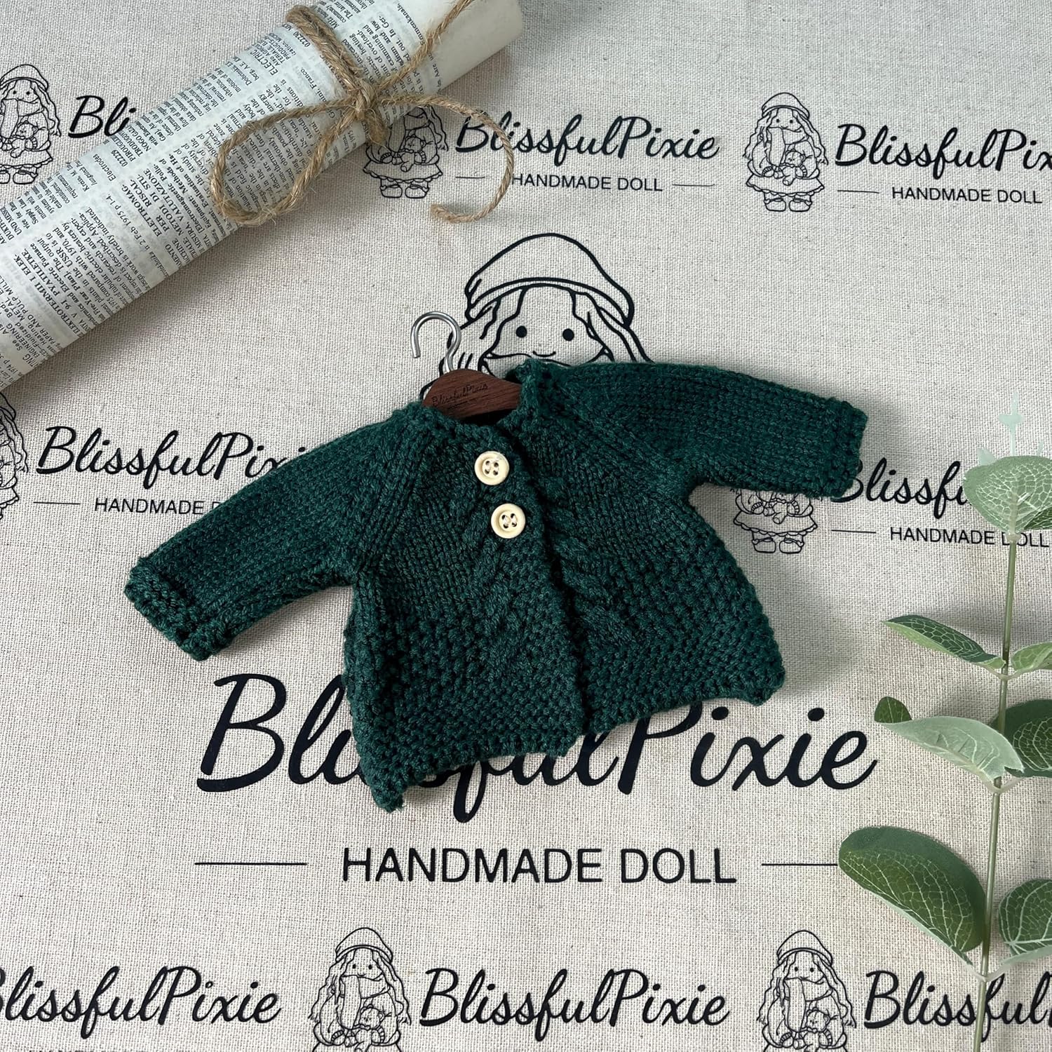 BlissfulPixie 12 Inch Waldorf Doll Clothes Set