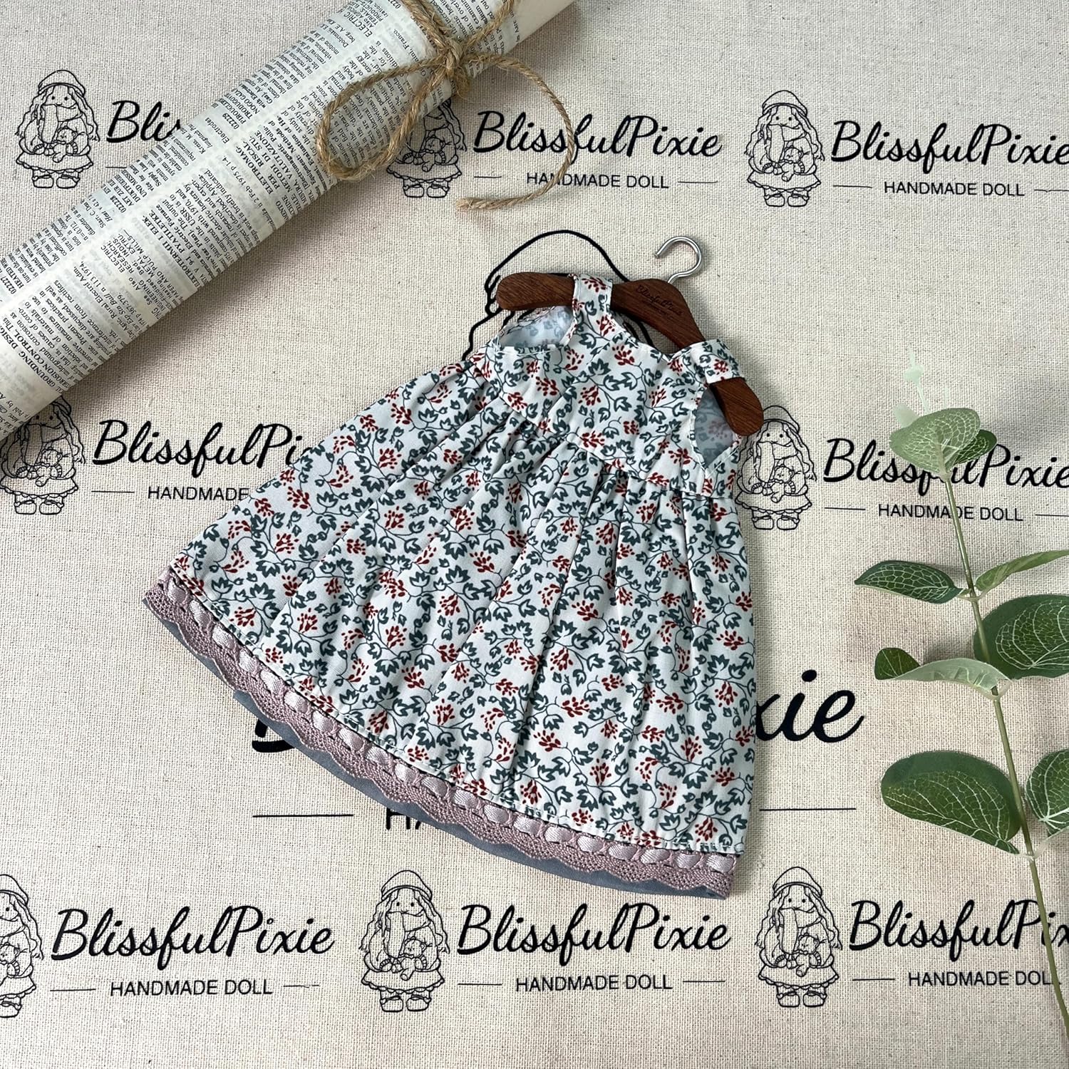BlissfulPixie 12 Inch Waldorf Doll Clothes Set